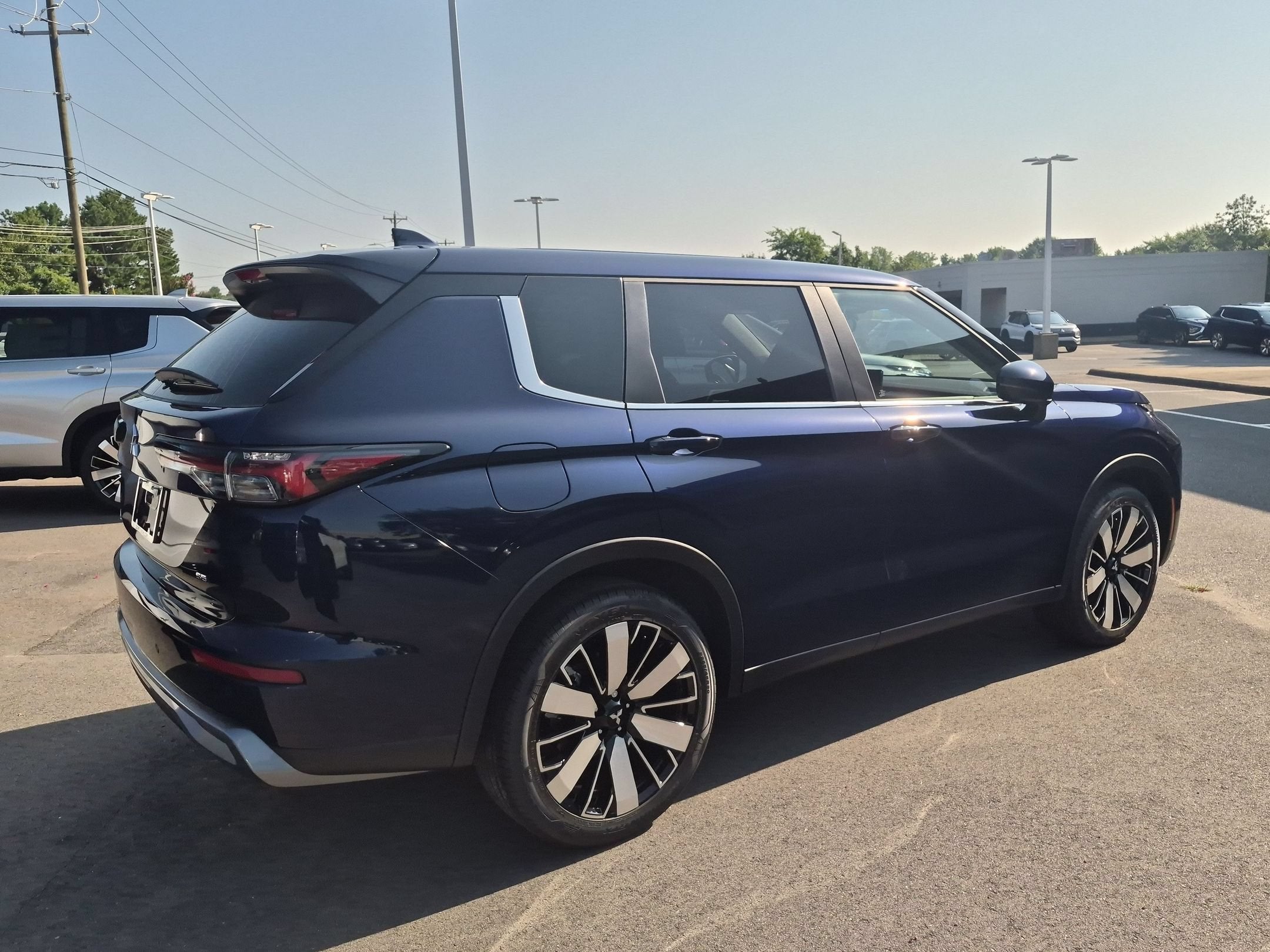 2026 Mitsubishi Outlander — rear three-quarter view